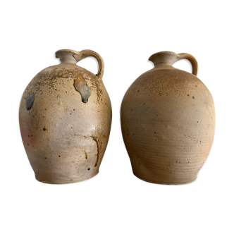Pair of ceramic jars