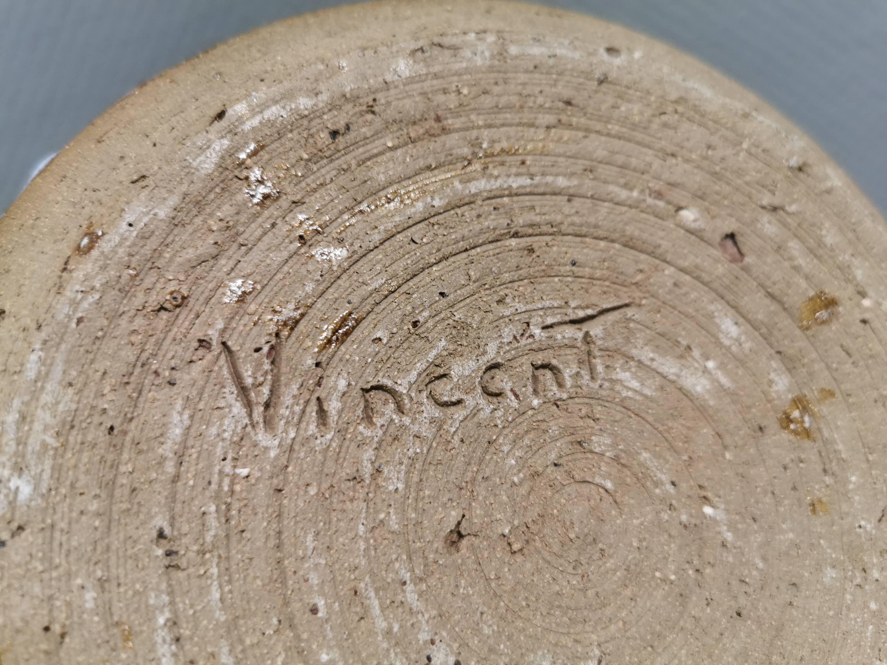 Dish/bowl by Harry Vincent Andersen, Denmark, 1970s.