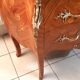 Louis XV style curved chest of drawers, rosewood, restored