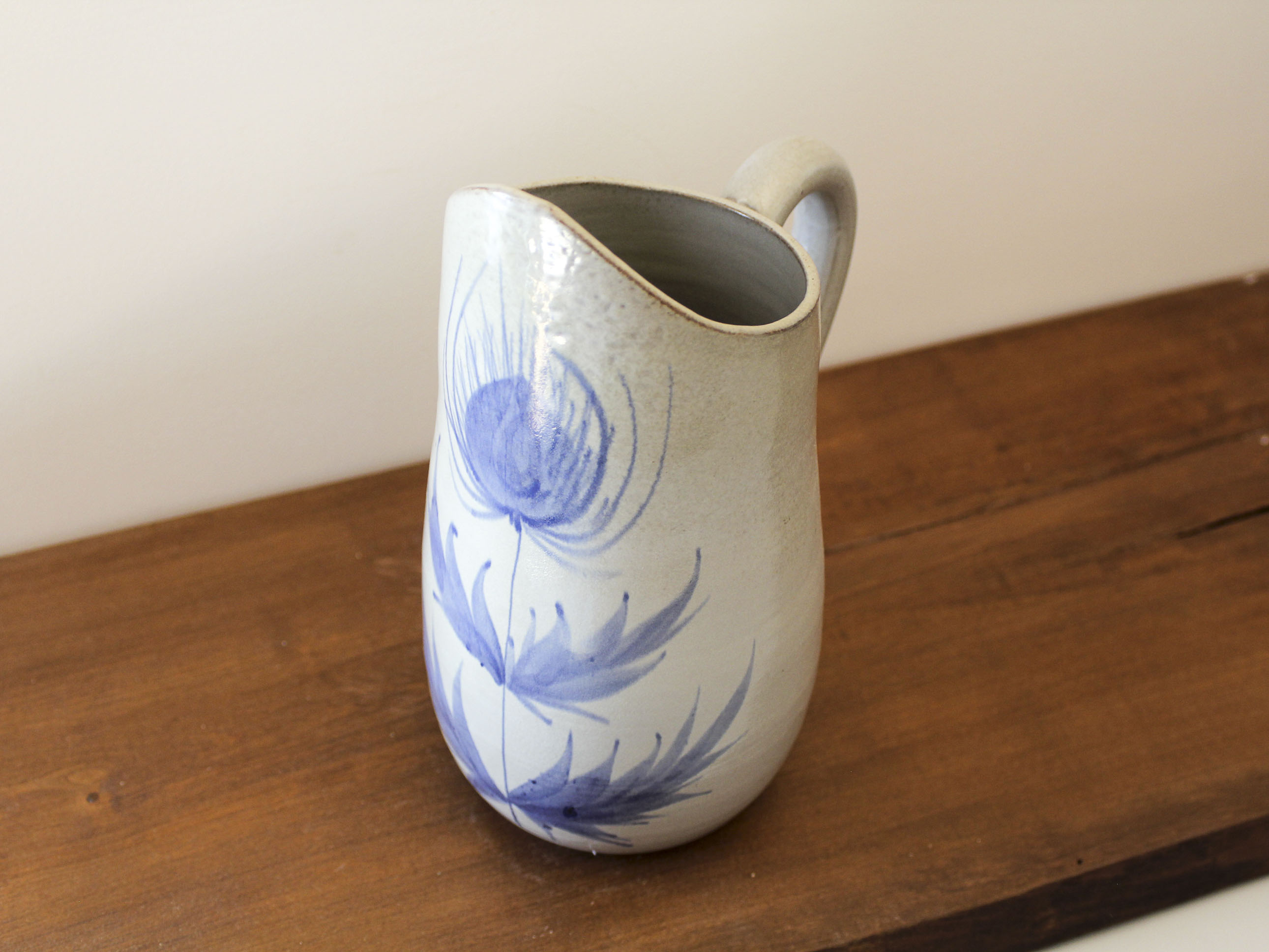 Sandstone pitcher Edmond Guizol Vallauris