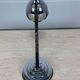 Modernist Art Deco desk lamp, chrome metal, 1930s/40s