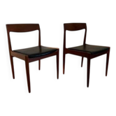 Set of vintage Scandinavian chairs by H.W. Klein for Bramin Møbl.