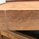 Vintage parisian buffet 1940 in oak