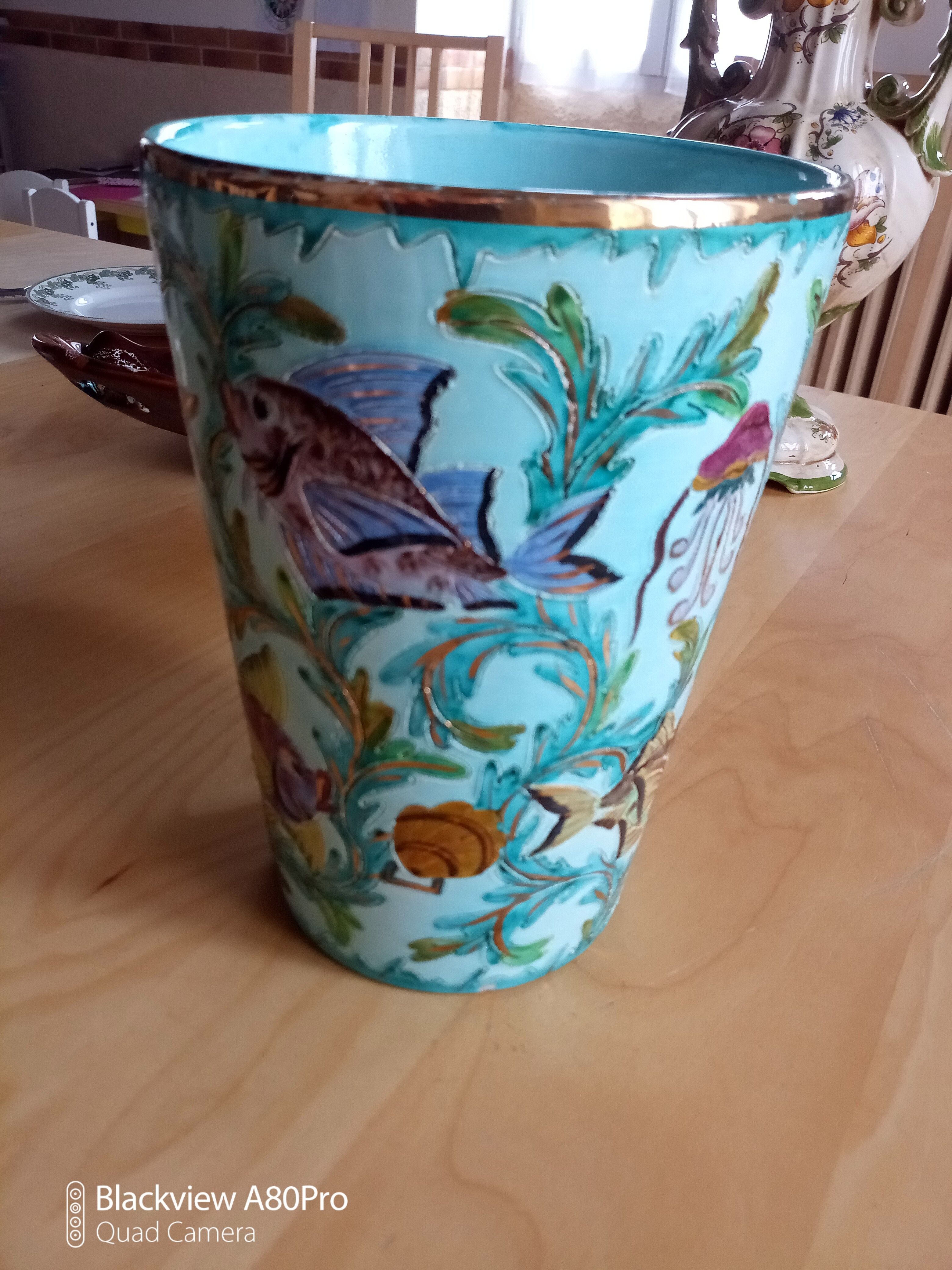 Superb numbered Cerart Monaco vase