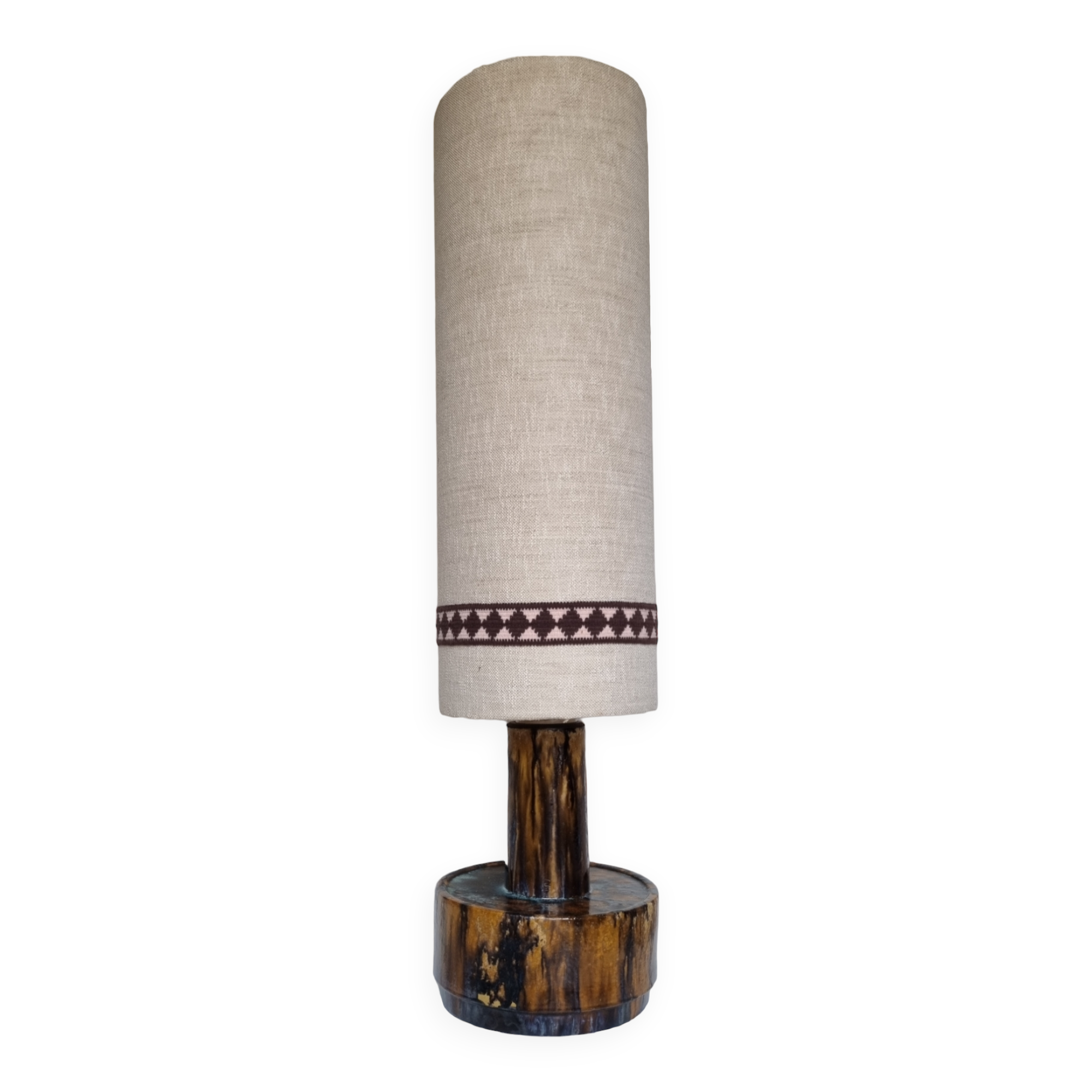 Large Ceramic Mid-Century Floor Lamp Dijkstra, 1960s