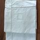 Taies oreiller brodées lin blanc grand modèle vintage (lot de 2)