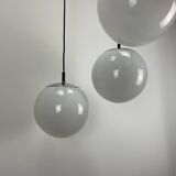 Suspension globe cascade MIST by RAAK Amsterdam 'Morning Mist', pendant lamp, 1970