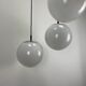 Suspension globe cascade MIST by RAAK Amsterdam 'Morning Mist', pendant lamp, 1970