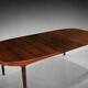Table à repas en palissandre de Harry Østergaard pour Randers Møbelfabrik