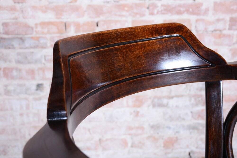 Chaise Art Déco en hêtre, années 1920