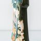 Pair of Dutch Art Nouveau Ceramic Table Lamps, circa 1915, with New Ochre Linen Shades