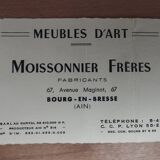 "Moissonnier Frères" vessel in cherry and ash