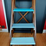 Design shelf from an old painter's stepladder