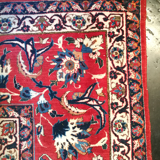 Oriental rug 360x238cm woven hand around 1930