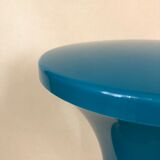 Tam-Tam stool signed blue green