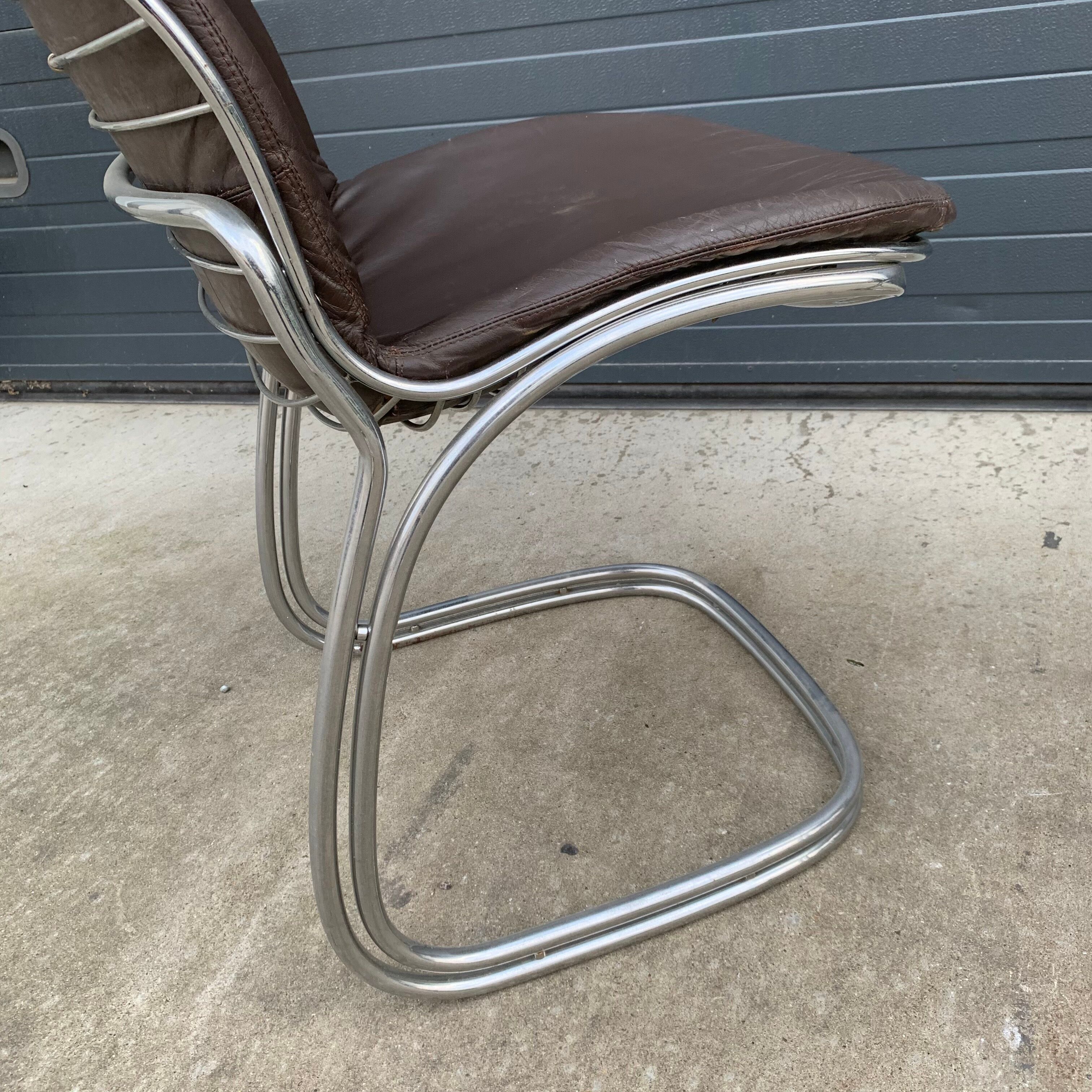 Pair of chairs Gastone Rinaldi 1970