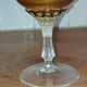 Empoli vase in amber blown glass – Italy, 1960s