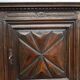 Louis XIII style two-piece recessed high wardrobe