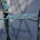 Handcrafted wrought iron chair