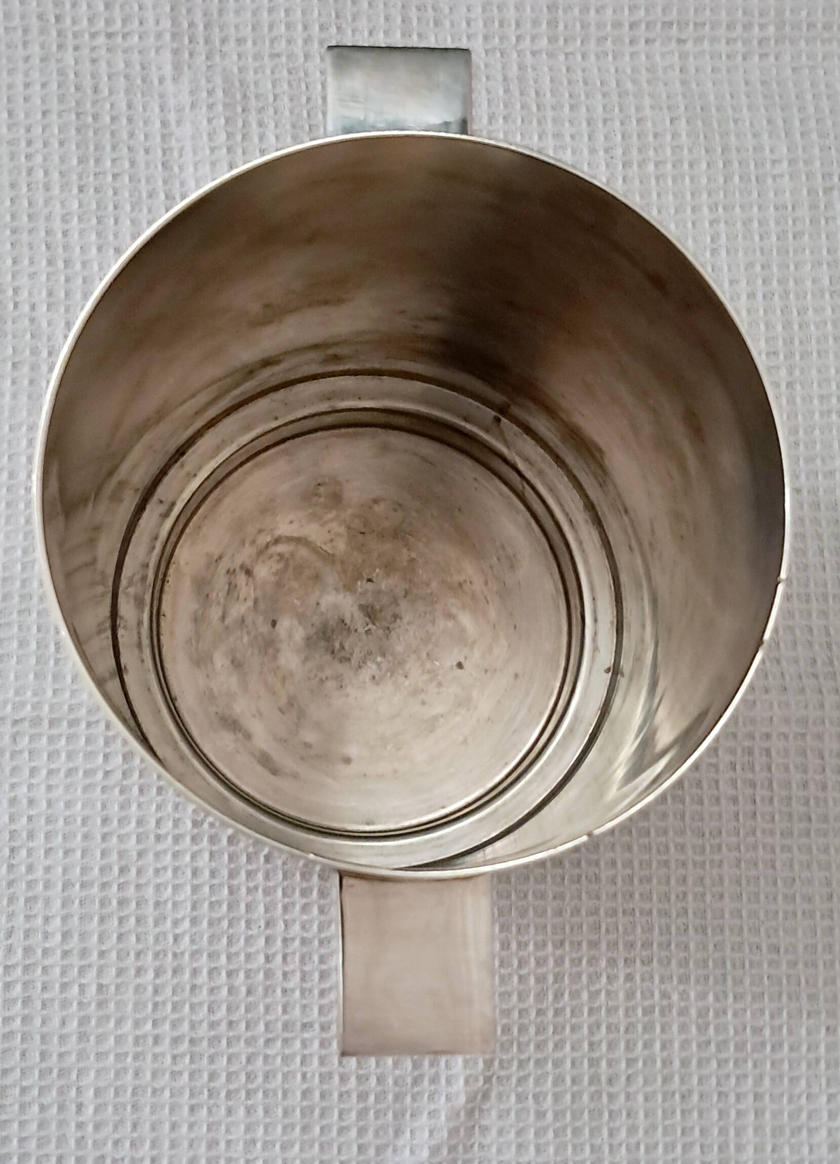 Silver Plated Champagne Bucket Wine Cooler Lino Sabattini Christofle France, 1960s