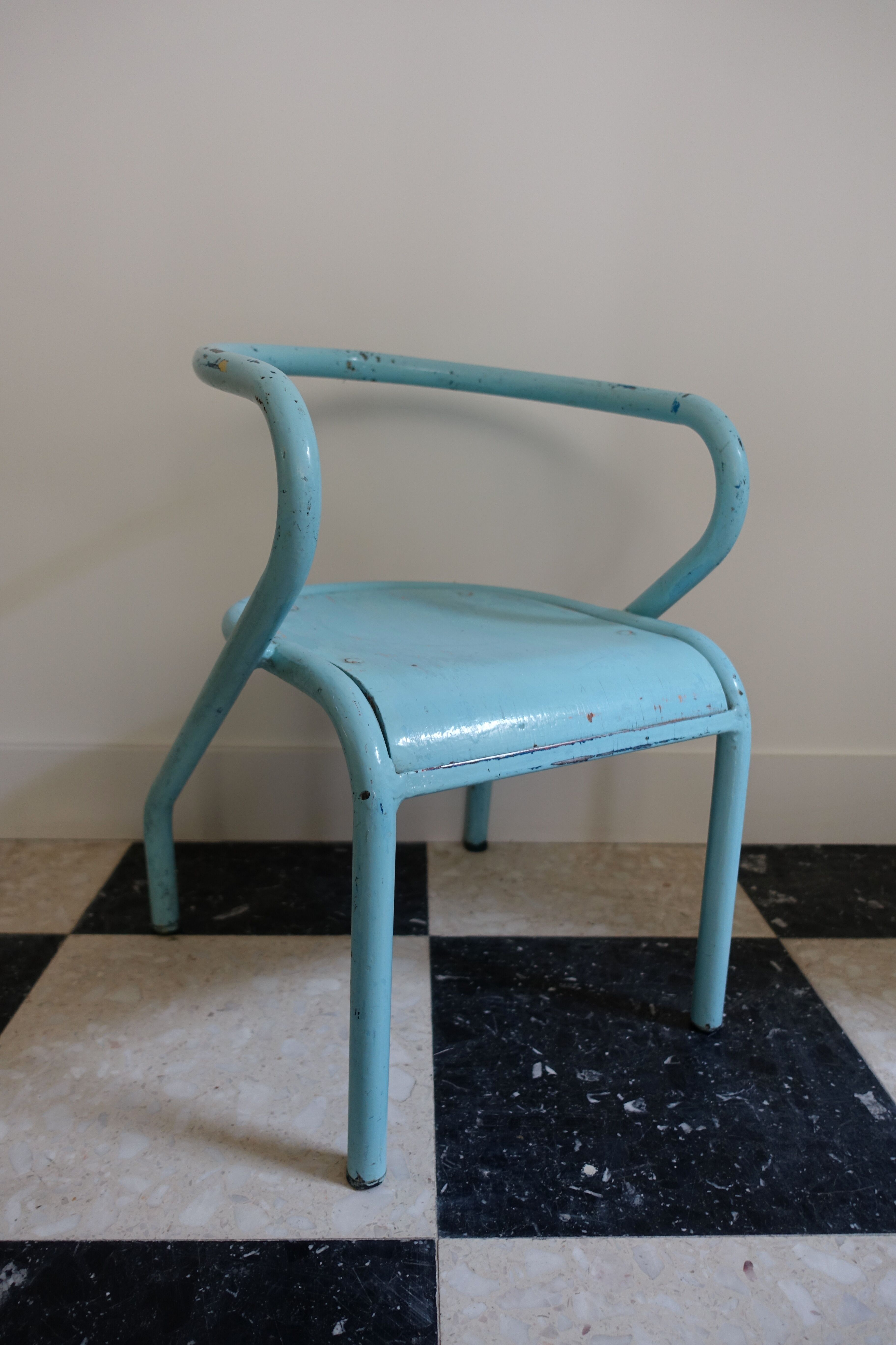 Blue indus child chair