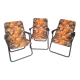 3 folding chairs