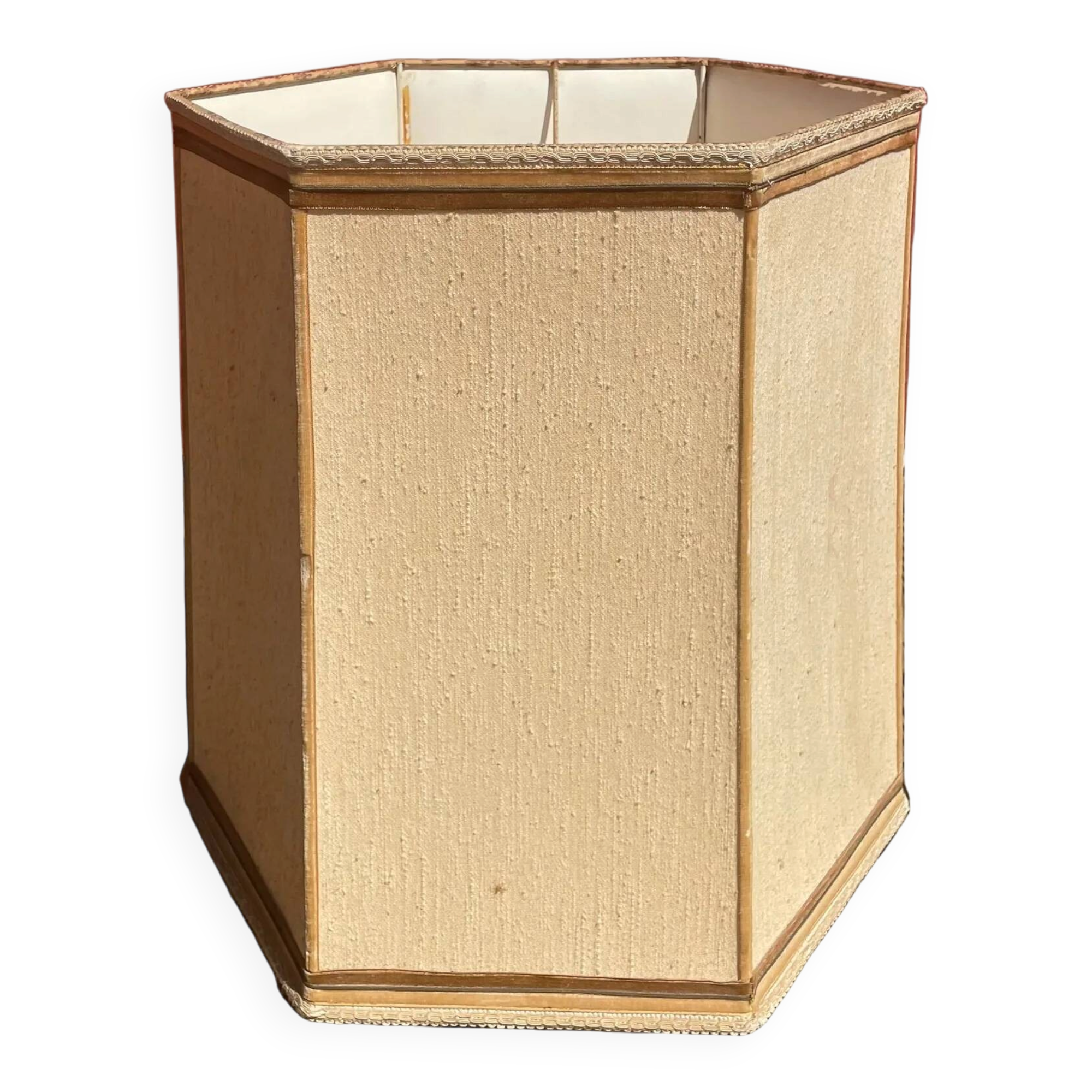 Abat-jour hexagonal ancien