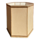 Abat-jour hexagonal ancien