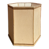 Antique hexagonal lampshade