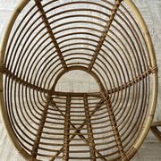Vintage rattan shell chairs