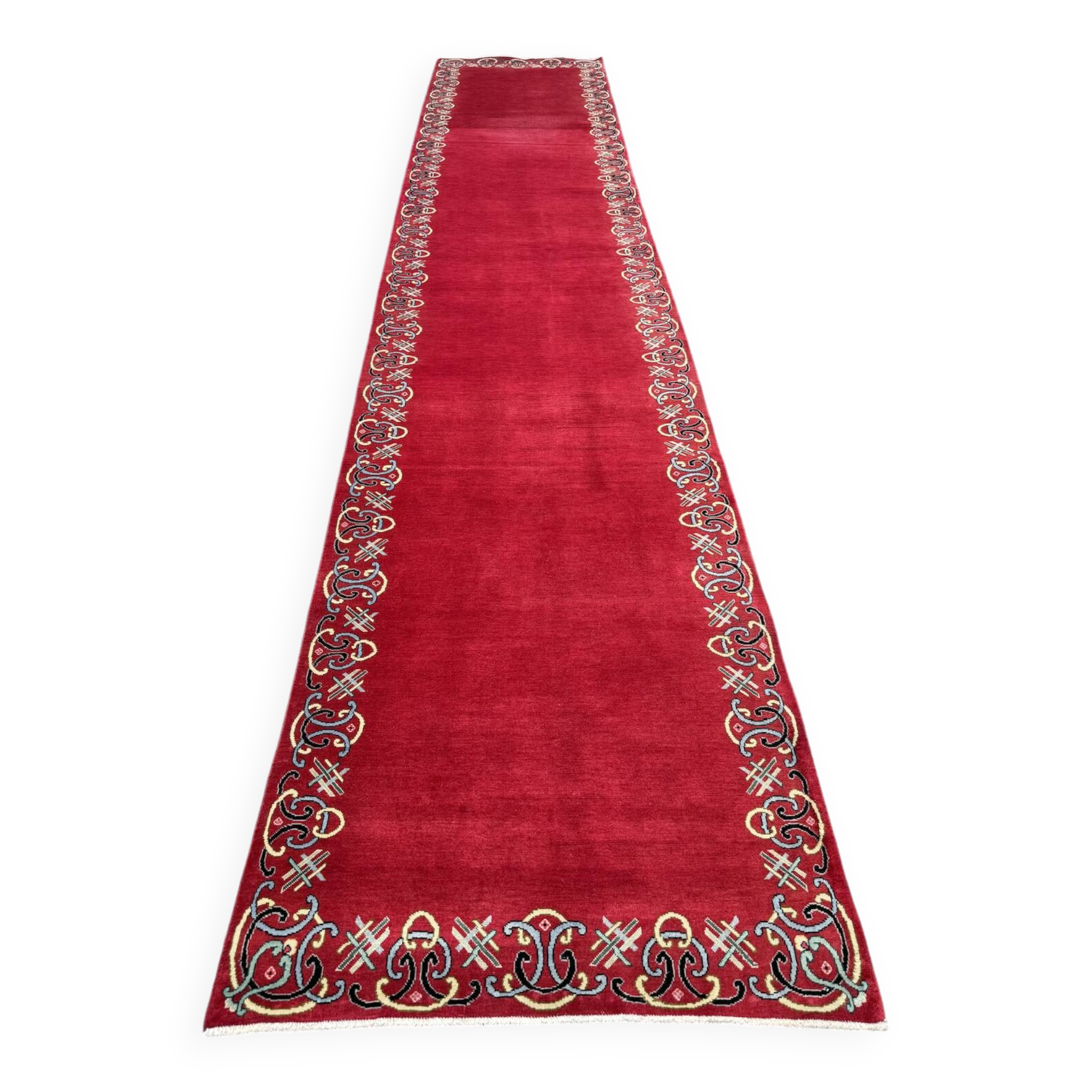 Keshan Persian Gallery Rug. 472x94cm