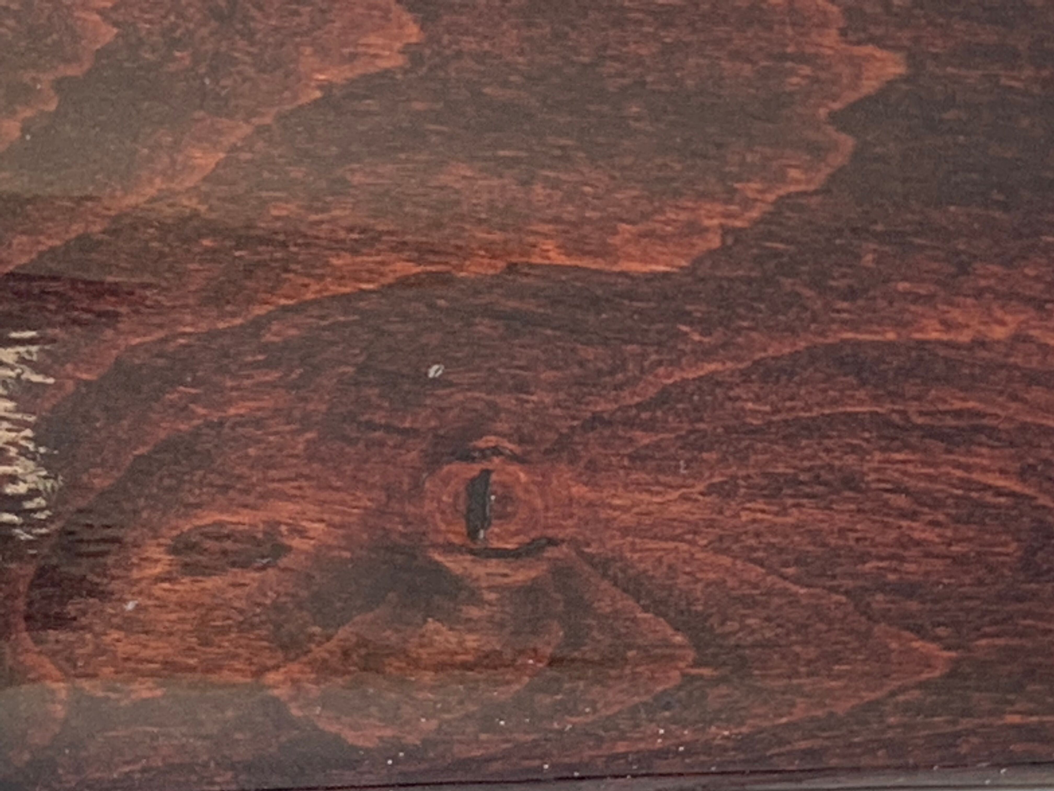 Serving trolley mahogany 1950