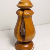 Lampe à poser bois massif 1960
