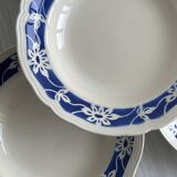 4 assiettes anciennes