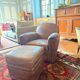 Club chair + footrest