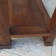 Walnut console restoration