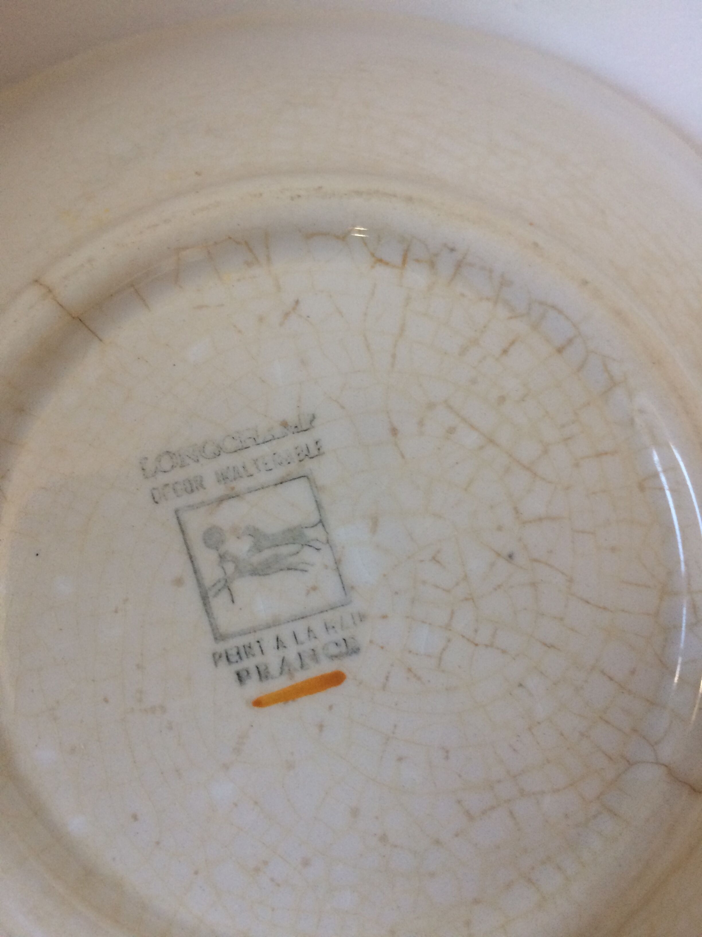 Trio of bowls faïence de Longchamp