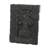 Cast iron chimney plate