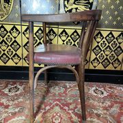 Fauteuil de bureau en bois courbé « Japy Frères »