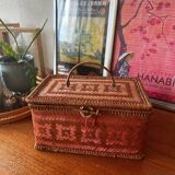 Vintage wickerwork box