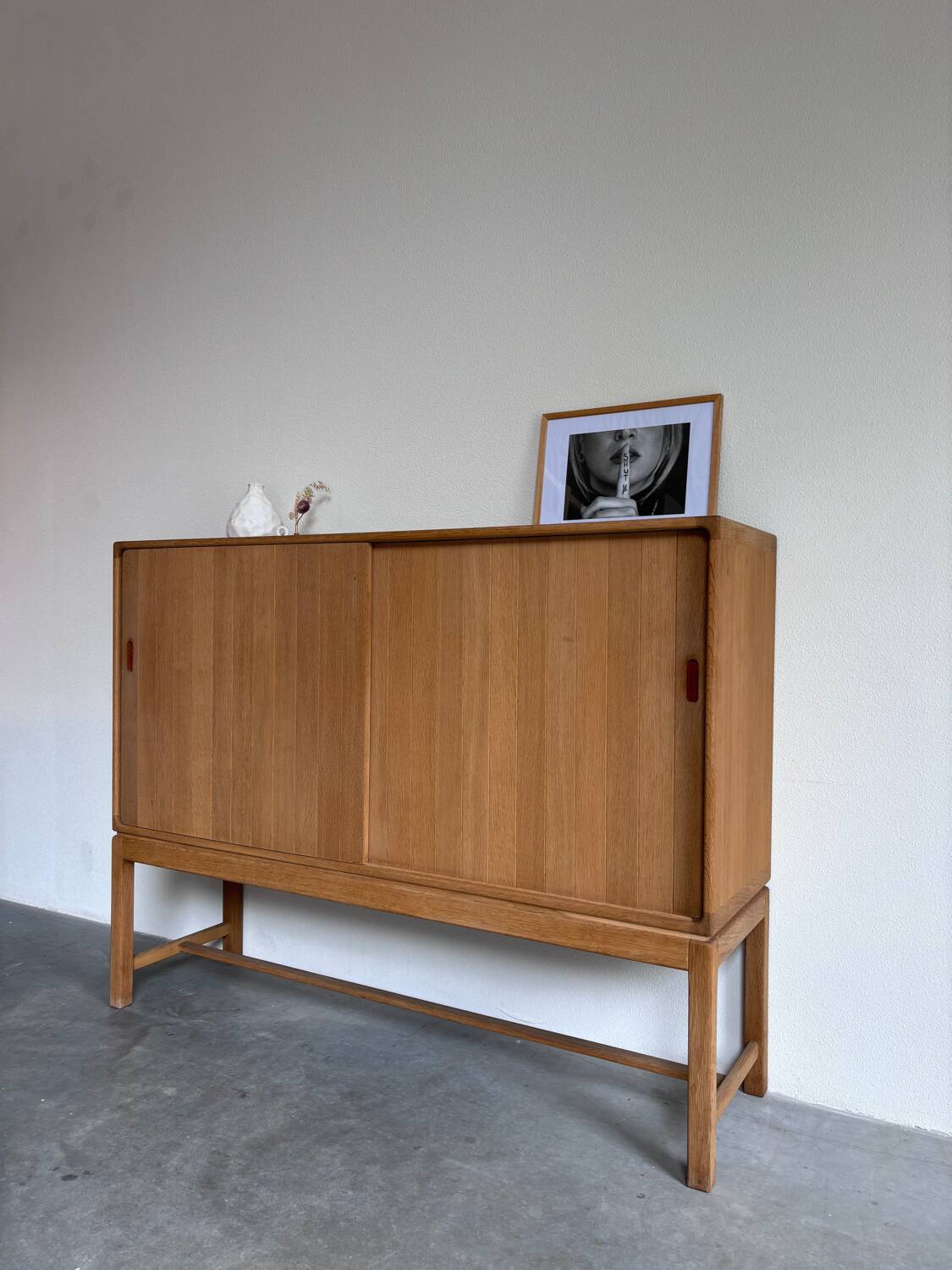 Kurt Østervig oak vintage cabinet