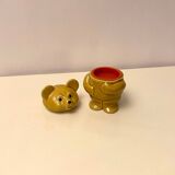 Ceramic jar in the shape of a bear, 1970