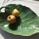 Exotic leaf fruit bowl