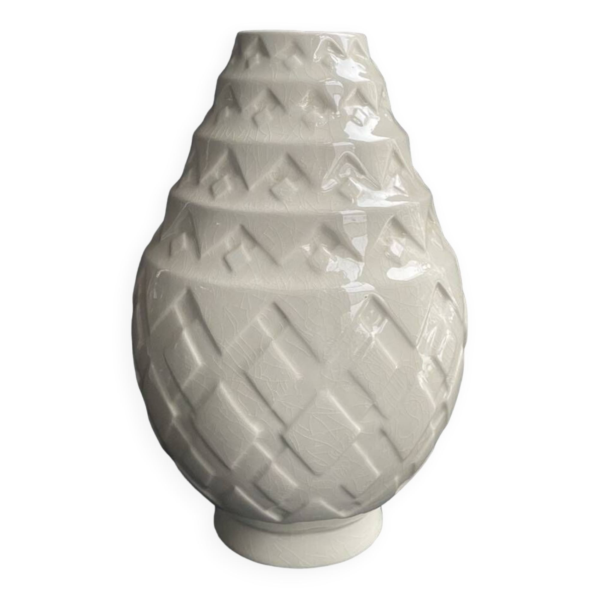 Art Deco earthenware vase – Charles Catteau (1880-1966)