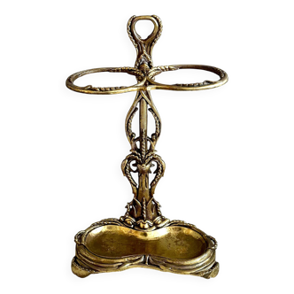 Antique Brass Umbrella Stand / Umbrella Holder