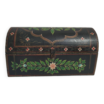 Small hand-painted Indian chest / mid-20th century