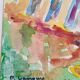 Pierre Lacroux (1909-1993) Gouache Cap Ferrat 28 September 79