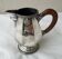 Silver-plated milk jug