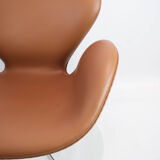 Swan chair, model 3320, designed by Arne Jacobsen in 1958