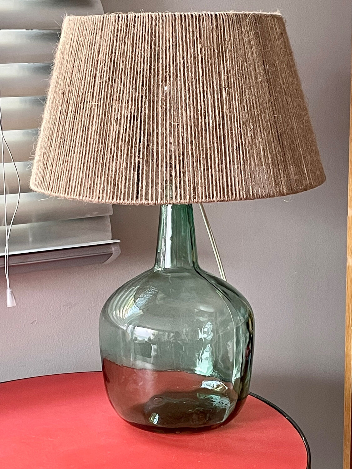 Lampe dame jeanne
